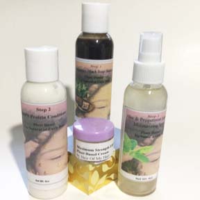 Shampoo, Conditioner and Moisturizer (3pc Kit) & Edge Grower